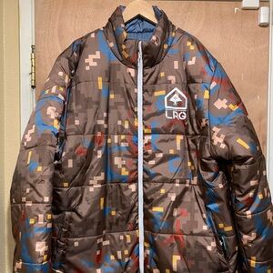 Mens- Lifted Research Group Puffer Jacket -Zip Up - XXL